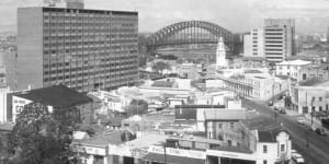 The 14-storey building was the tallest office block in North Sydney when it was built in 1957.