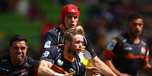 Ryan Lonergan passing or the Brumbies against the Chiefs.