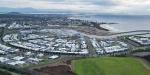 Development at Shellharbour,between Wollongong and Shoalhaven.