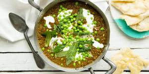 The Blue Ducks'mixed-grain dhal is a convenient and healthy mid-week dinner recipe.