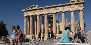 The Greek economy looks especially vulnerable to rising interest rates. 