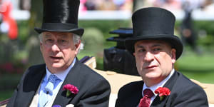 Racing NSW chairman Peter V’landys was spruiking the Everest during his recent trip to Royal Ascot.