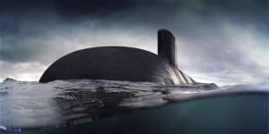 Australia's future submarine,the as-yet unbuilt Shortfin Barracuda.