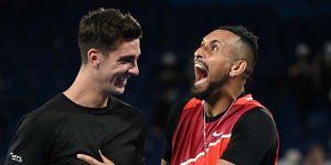 ‘Don’t wanna lose this one’:Kyrgios ignites old rivalry,out to enjoy Wawrinka-Kokkinakis duel