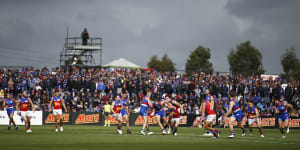 Ballarat’s Mars Stadium - which hosts two AFL games each year - could play host to some of the world’s leading athletes. 