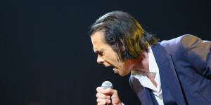 Nick Cave and The Bad Seeds perform during the 56th Montreux Jazz Festival in Switzerland earlier this year.