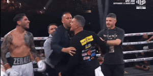 Police charge Zerafa’s brother with assault on wild Tszyu fight night