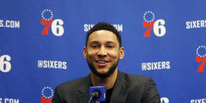 Ben Simmons to leave bubble for knee surgery with playoffs approaching