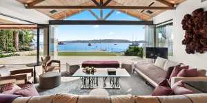 The Vaucluse waterfront residence of David Lowy is on offer for $30,000 a week rent.