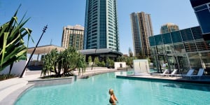 Not for those scared of heights:Q1 Tower,Surfers Paradise.