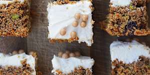 Carrot cake,only more deeply spiced and brooding.