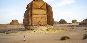 AlUla's striking rock-cut tombs have seen the region named a UNESCO World Heritage Site. 