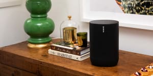 Sonos Radio is avalable on all Sonos devices,such as the portable Move pictured here.