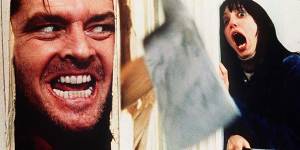 Jack Nicholson and Shelley Duvall in The Shining.