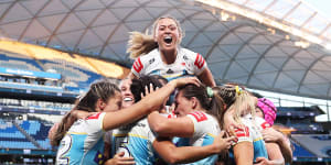 The Titans will face Newcastle in the NRLW decider,the first grand final appearance from either the men or women of the Gold Coast club.
