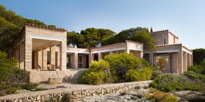 Can Lis,Utzon’s home on the Spanish island of Mallorca.