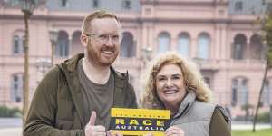 Luke McGregor had to do a ‘sexy dance’ on The Amazing Race – with his mum