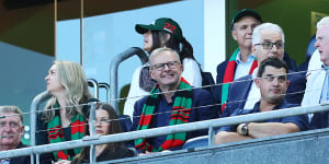 Prime Minister Anthony Albanese is a passionate supporter of the South Sydney Rabbitohs.