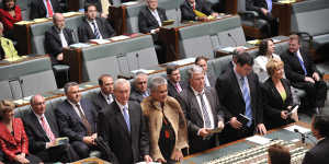 Ken Wyatt in 2010 after becoming the first Aboriginal person elected to the House of Representatives.