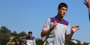 Alessandro Circati trained with Perth Glory’s first team before leaving for Italy and signing for Parma.