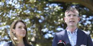 Liberal candidate for Vaucluse Kellie Sloane appeared alongside Premier Dominic Perrottet last weekend.