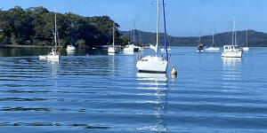 The gentle swells of the southern Moreton Bay Islands and home to about 10,000 people.