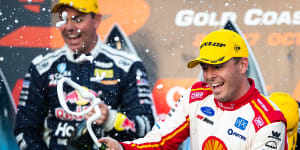 Supercars champion Scott McLaughlin has been criticised heavily.