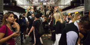 With 5m residents each,Melbourne and Sydney need to move more people by train.