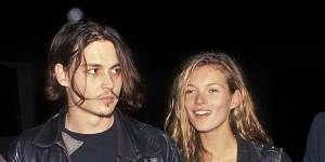 Depp and Moss publicly split in 1997.