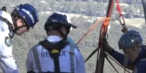 Teenager rescued after Blue Mountains abseiling accident