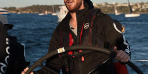 Winning jnr at the helm of Andoo Comanche.