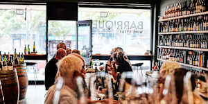 You can sip something from the shelves at Barrique Wine Store in Healesville.