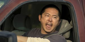 Road rage:Steven Yeun as Danny in Beef.