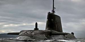 An British Astute class submarine.