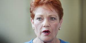 Pauline Hanson says unions should be upset with the major parties,not One Nation. 