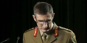 Chief of the Defence Force,General Angus Campbell.