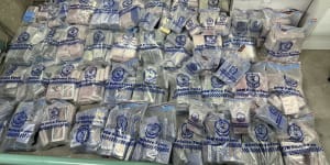 NSW Police found $1 billion in cocaine at a Ryde unit.