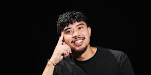 Sydneysider and FinTok influencer AJ Clores. “These are the moments you kind of wish for,” he says of this week’s market volatility. 