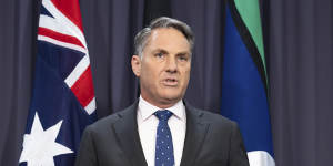 Deputy Prime Minister Richard Marles says he feels the weight of responsibility about the decisions he will make on Australian defence policy.