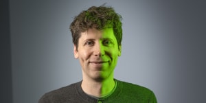Ousted:ChatGPT co-founder and chief executive Sam Altman.