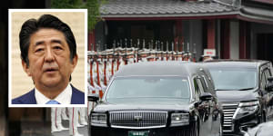 Mourners bid farewell to slain Shinzo Abe