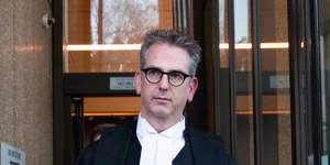 Nicholas Owens,SC,the barrister for Nine,which owns The Age and The Sydney Morning Herald.