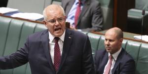 Scott Morrison told Parliament he knew of criticism of the policy to allow domestic violence victims early access to their superannuation.