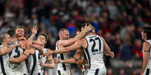 Carlton had a storming finish to the season,reaching the preliminary finals to the delight of fans.