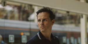Andrew Scott,who plays Adam,in a scene from All of Us Strangers.