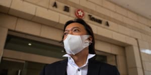 Hong Kong medic first to be charged with inciting secession,terrorism