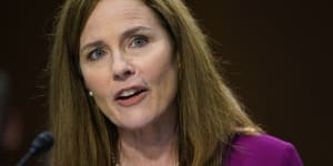 'History being made':Amy Coney Barrett sails towards Supreme Court