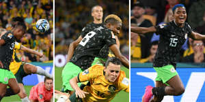 There were some telling moments as Nigeria moved to a two-goal advantage before Australia got one back late.