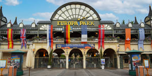Europa-Park sits on 235 acres in Rust,Germany.