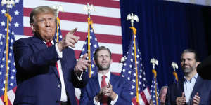 The Trump family,including the president and his sons Eric and Donald Jr,have been actively promoting the World Liberty Financial project through social media and public appearances.